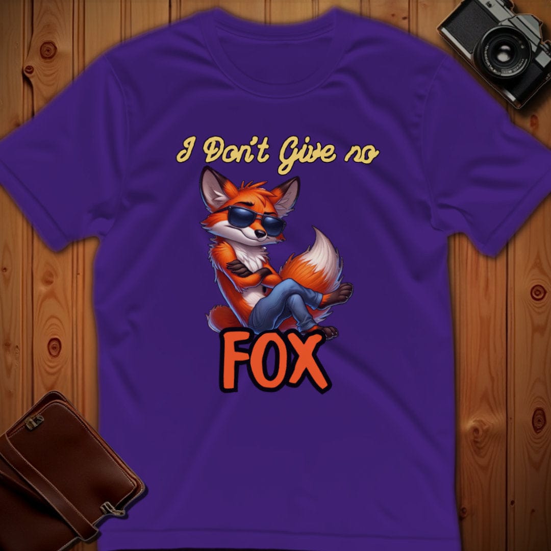 Fox Tee – I Don’t Give No – Bold Vibrant Art
