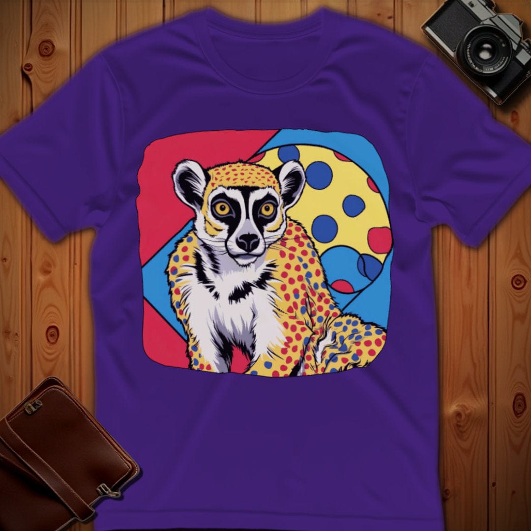 Lemur Tee β Pop Art β Bold Vibrant Graphic | for Animal Lovers