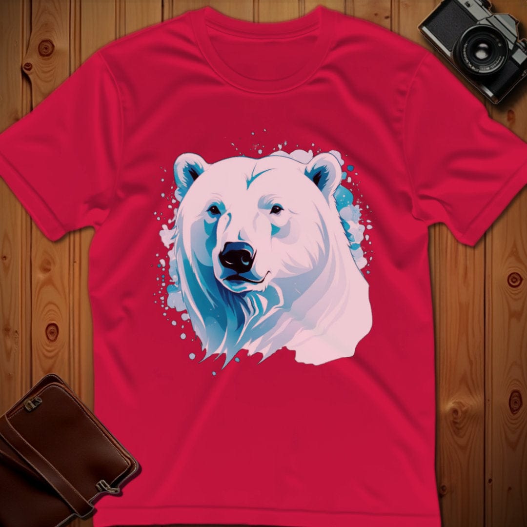 Polar Bear Tee β Minimalist β Bold Vibrant Art