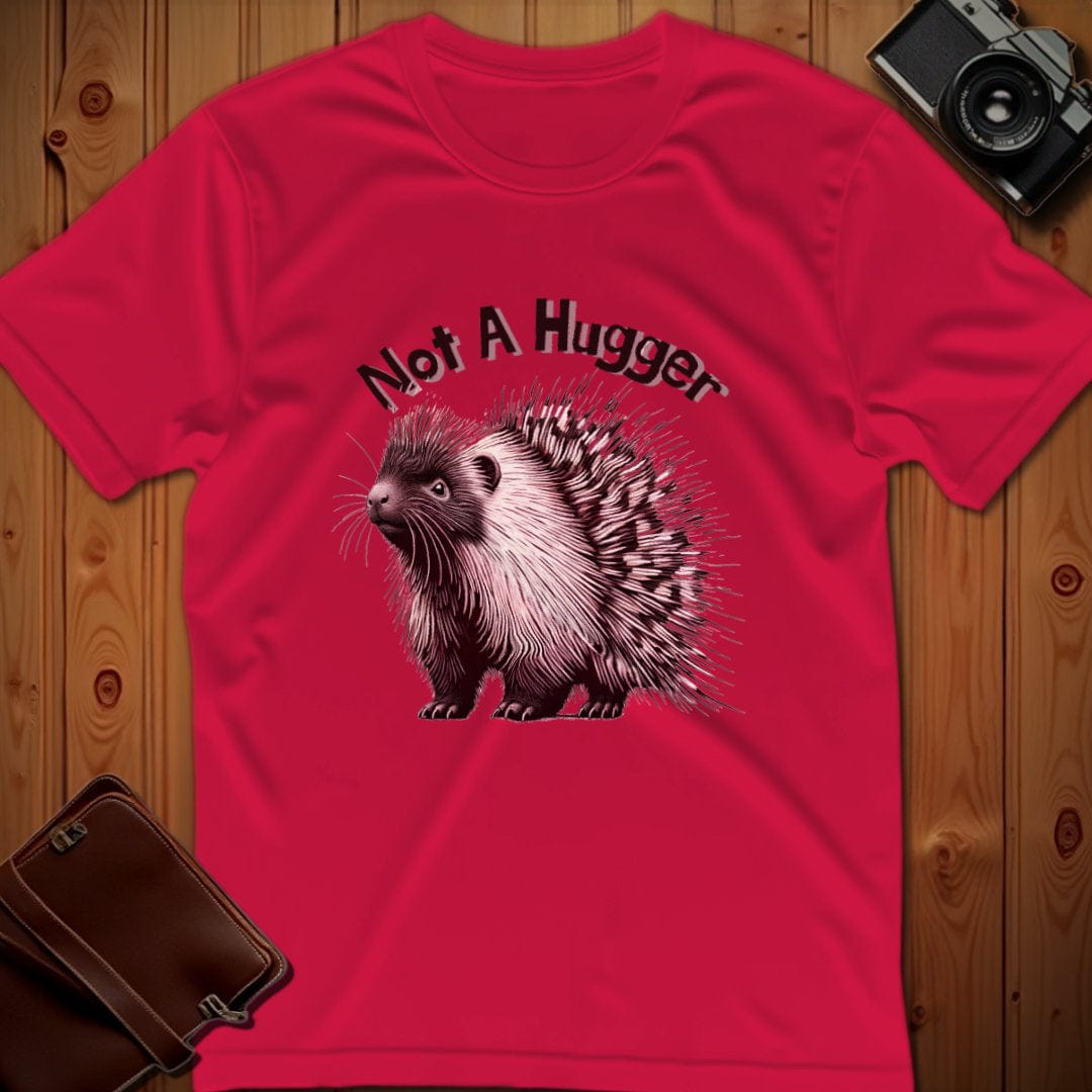 Porcupine Tee β Not A Hugger β Bold Vibrant Art
