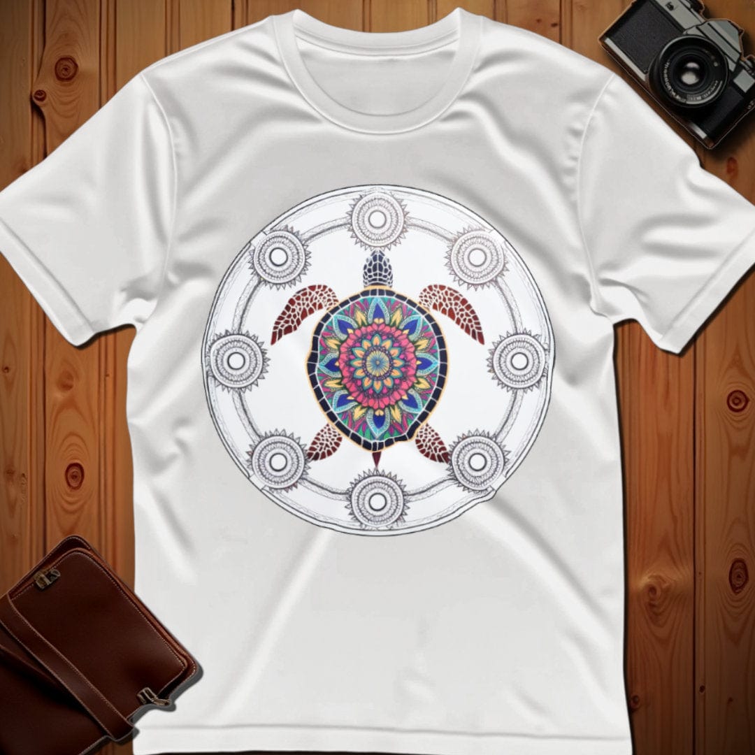 Turtle Tee β Mandala β Bold Vibrant Art | Outdoor Adventure