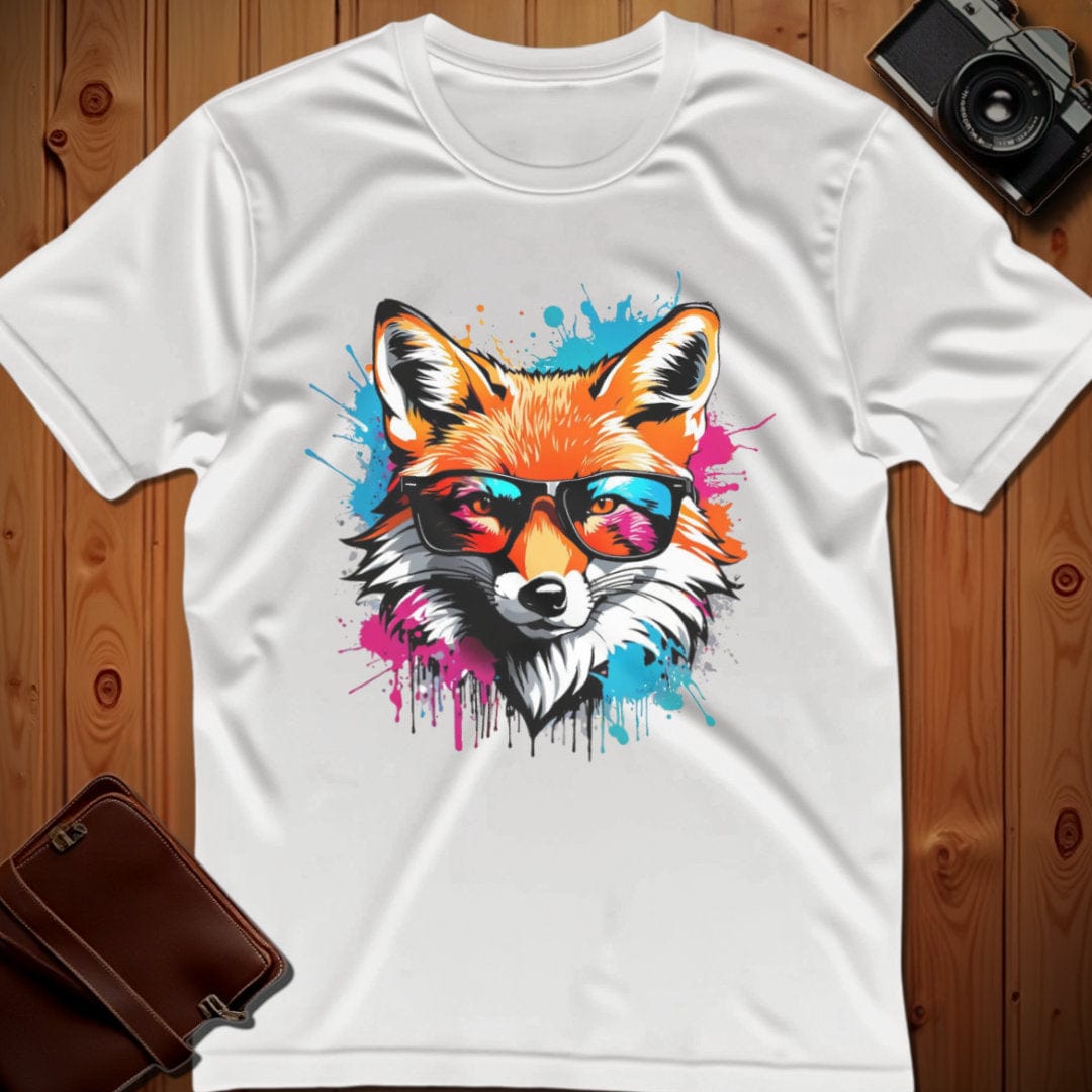 Fox Tee β Graffiti β Bold Vibrant Graphic | for Animal Lovers