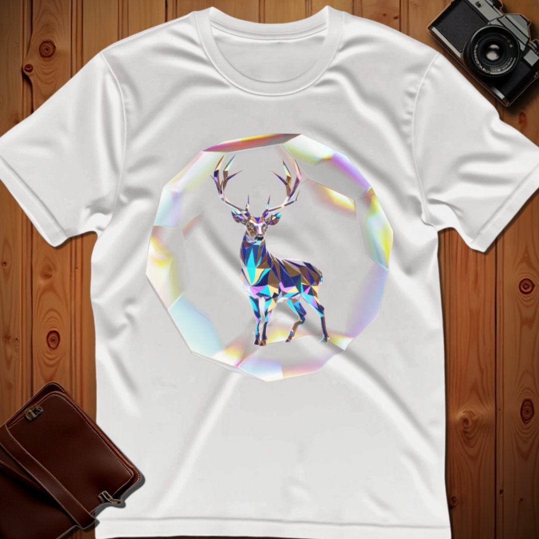 Deer Tee β Crystal β Bold Vibrant Art