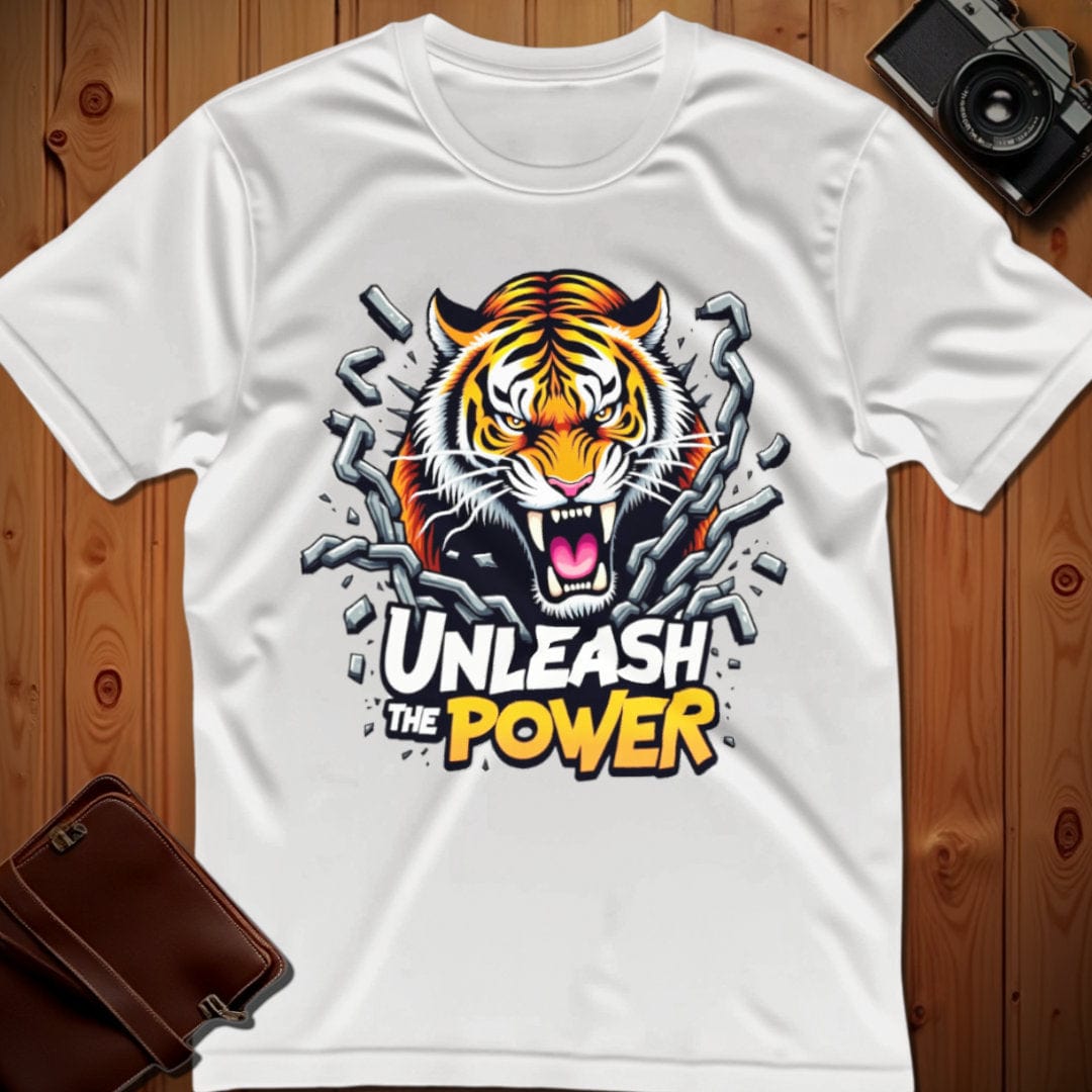 Tiger Tee β Unleash the Power β Bold Vibrant Art