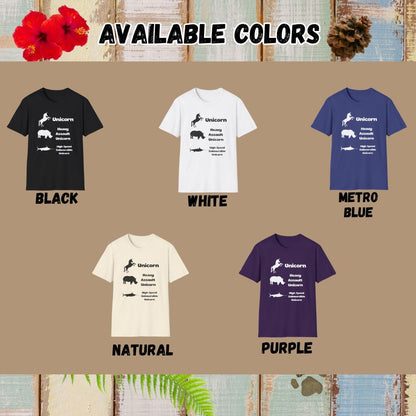Unicorn Tee – Unicorn Variation – Bold Vibrant Art | for Animal Lovers