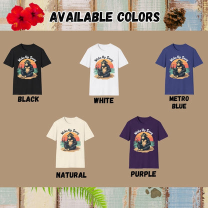 Chimpanzee Tee – Woke Up Sexy – Bold Vibrant Graphic | Outdoor Adventure