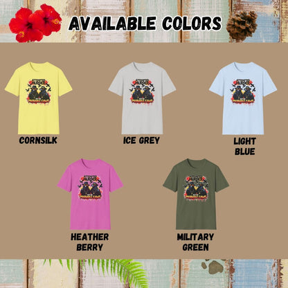 Crows Tee – Attempted Murder – Bold Vibrant Art