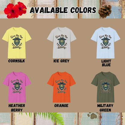 Bearded  Dragon Tee – Give Me The Booty – Bold Vibrant Art