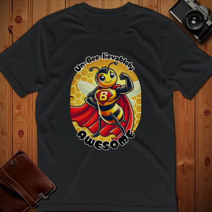 Bee Tee – Un-Bee-lievabely Awesome– Bold Vibrant Art