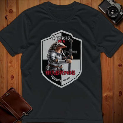Pangolin Tee – Knight Spirit of a Warrior  – Bold Vibrant Art