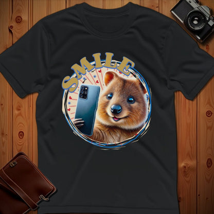 Quokka Tee – Smile – Bold Vibrant Art | Weekend Casual Wear