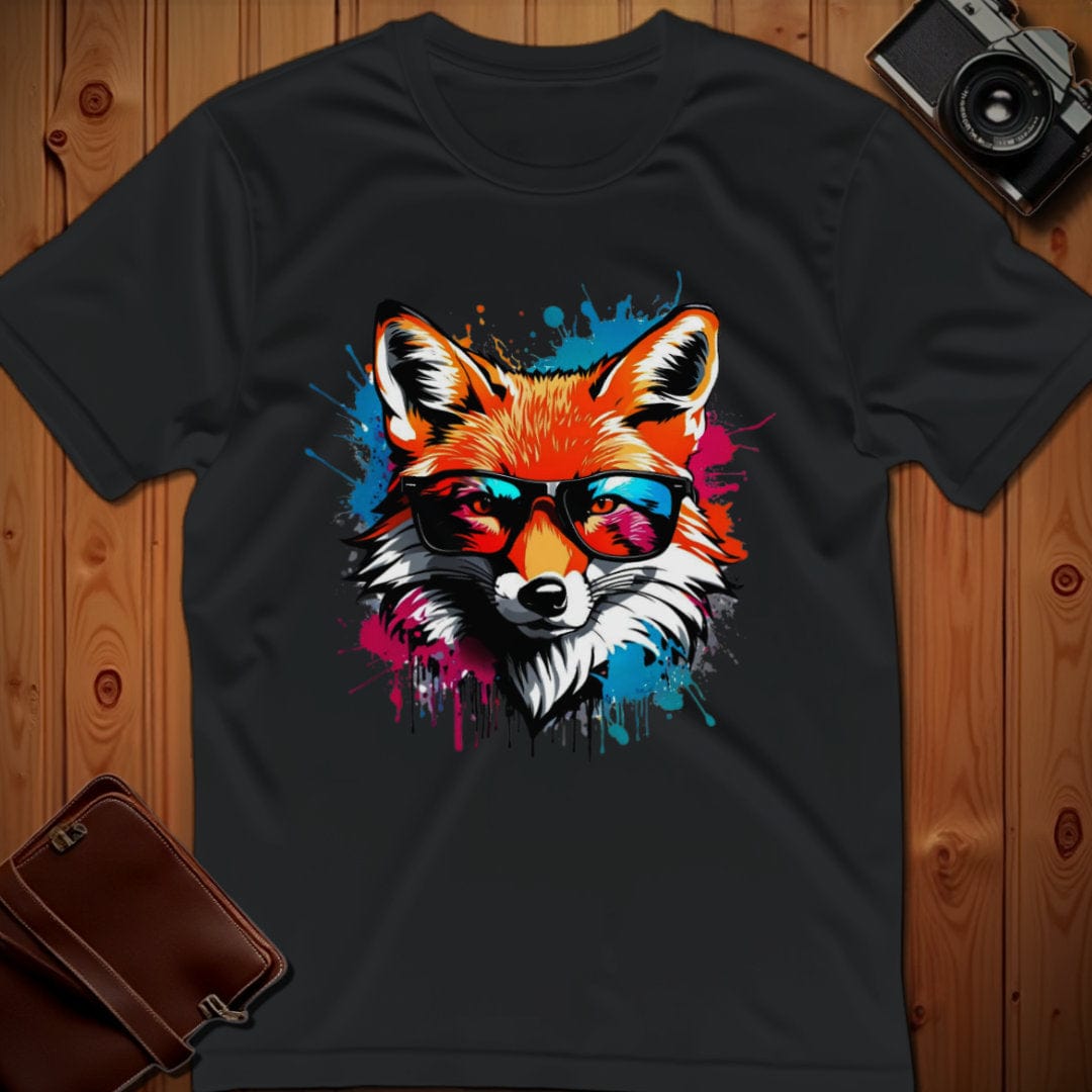 Fox Tee – Graffiti – Bold Vibrant Graphic | for Animal Lovers