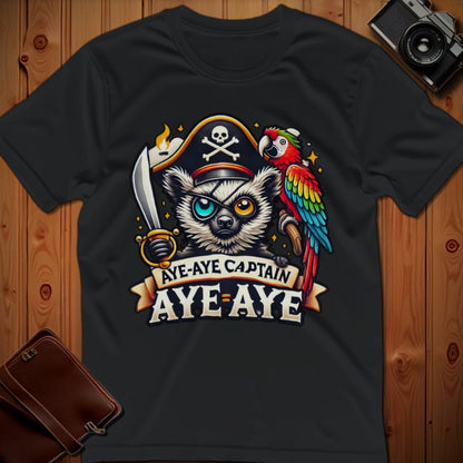 Aye Aye Tee – Aye Aye Captain – Bold Vibrant Art