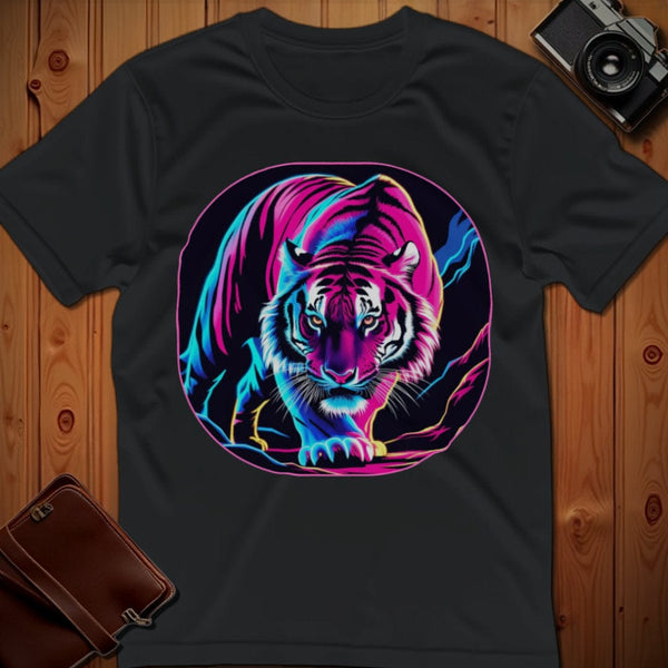 The Zoo Glow in The Dark T-Shirt Tiger Leone Elefante Orso The Zoo Glow in The Dark T-Shirt Tiger Leone Elefante Orso