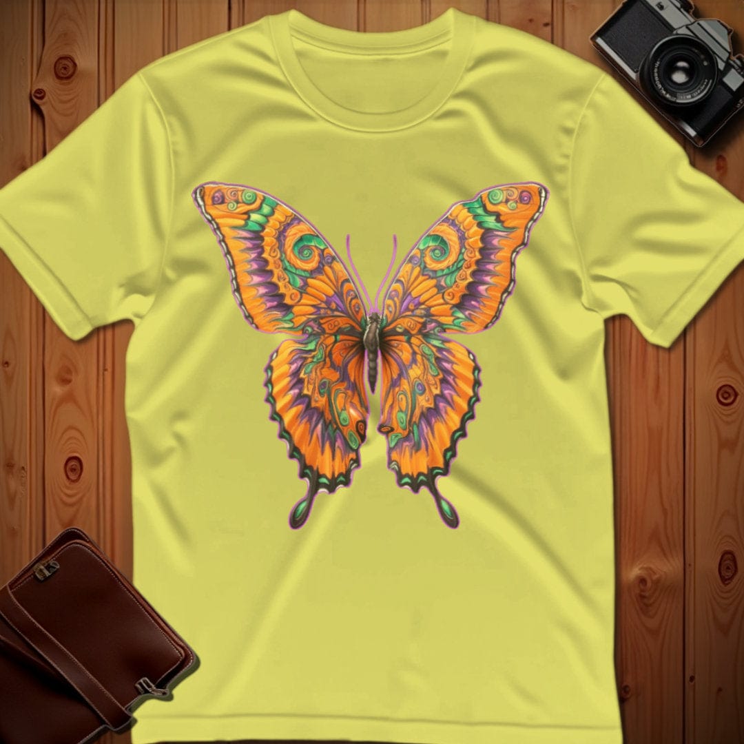 Butterfly Tee – Bright – Bold Vibrant Art