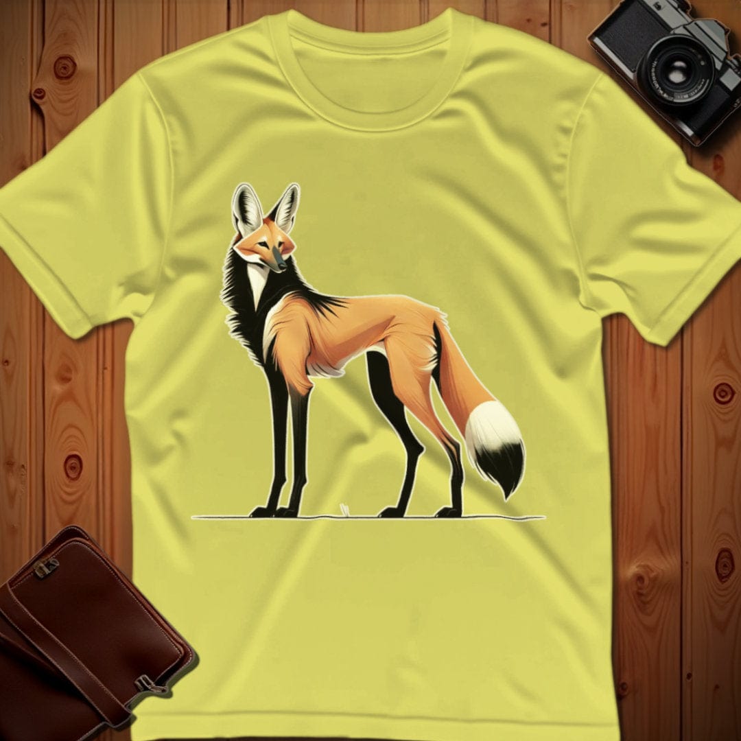 Manes Wolf T-Shirt – Manes Wolf – Bold Vibrant Graphic | Lazy Day Outfit