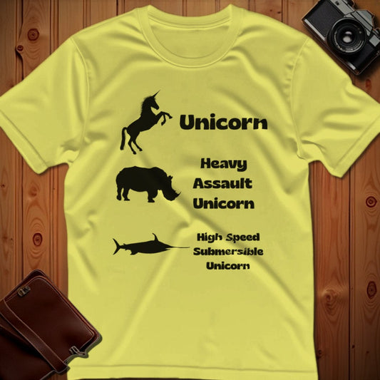 Unicorn Tee – Unicorn Variation – Bold Vibrant Art | for Animal Lovers