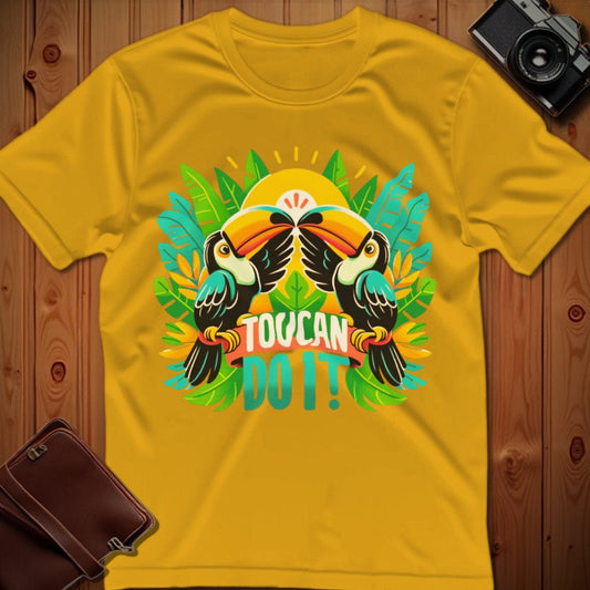 Toucan Tee – Toucan Do It – Bold Vibrant Art | Weekend Casual Wear