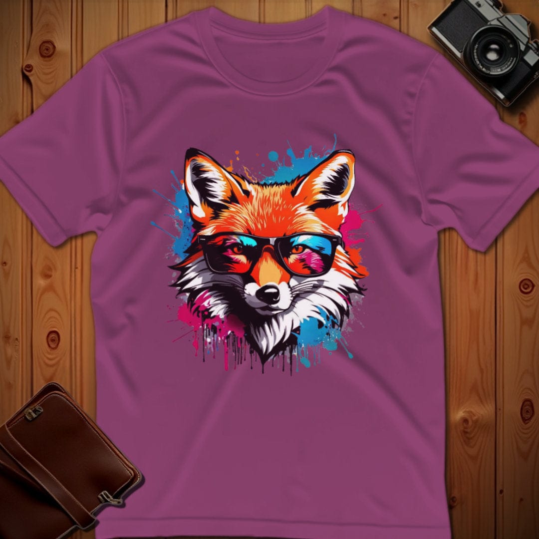 Fox Tee – Graffiti – Bold Vibrant Graphic | for Animal Lovers