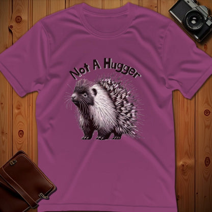 Porcupine Tee – Not A Hugger – Bold Vibrant Art