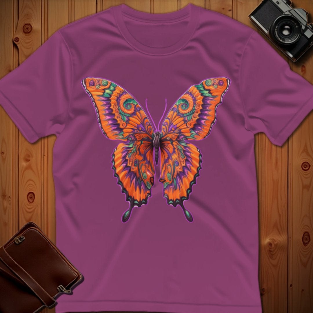 Butterfly Tee – Bright – Bold Vibrant Art