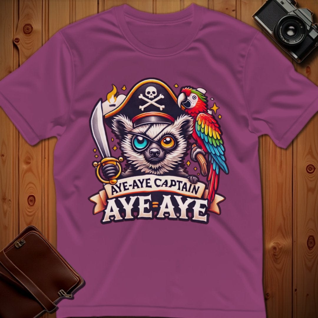 Aye Aye Tee – Aye Aye Captain – Bold Vibrant Art