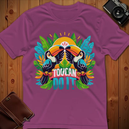 Toucan Tee – Toucan Do It – Bold Vibrant Art | Weekend Casual Wear