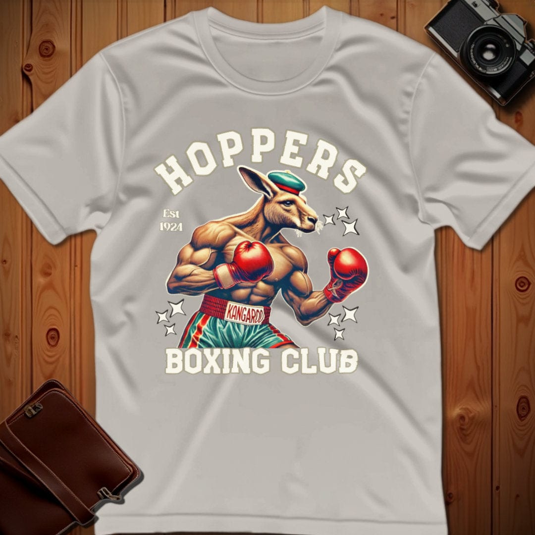 Kangaroo Tee – Vintage  Boxing Club– Bold Vibrant Art