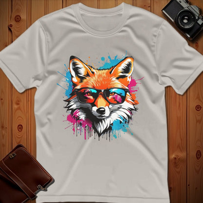 Fox Tee – Graffiti – Bold Vibrant Graphic | for Animal Lovers