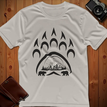 Bear Tee – Paw – Bold Vibrant Art