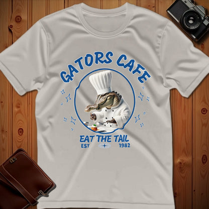 Alligator Tee – Gators Cafe – Bold Vibrant Graphic | for Animal Lovers