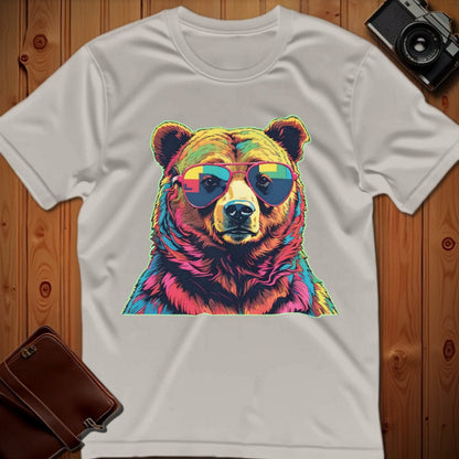 Bear Tee – Psychedelic – Bold Vibrant Art | Outdoor Adventure