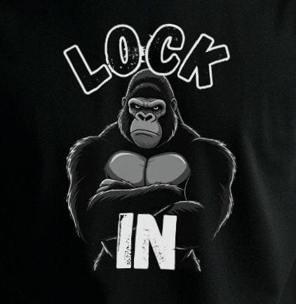 LOCK IN Gorilla T-Shirt