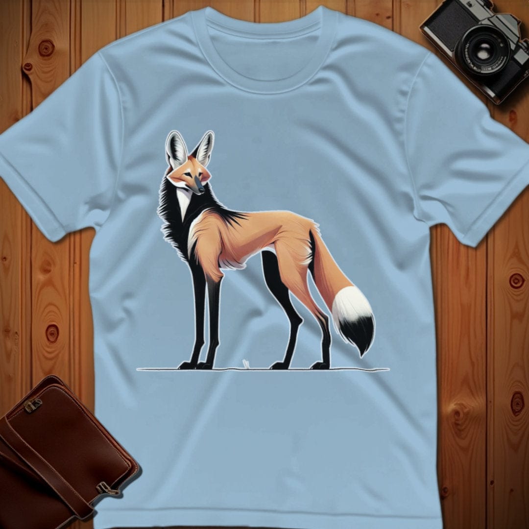 Manes Wolf T-Shirt – Manes Wolf – Bold Vibrant Graphic | Lazy Day Outfit