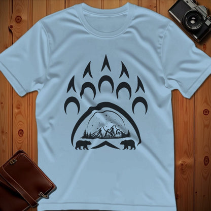 Bear Tee – Paw – Bold Vibrant Art