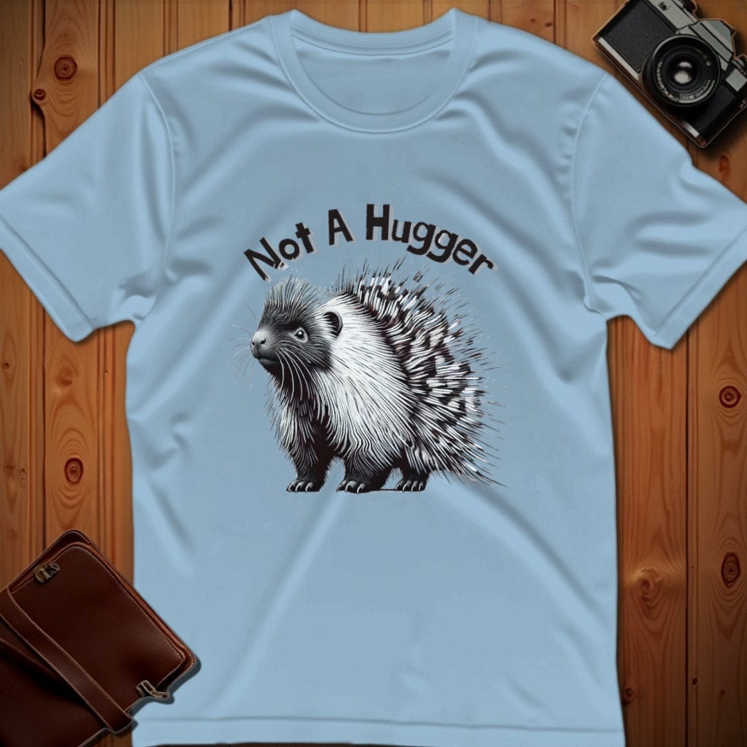 Porcupine Tee – Not A Hugger – Bold Vibrant Art