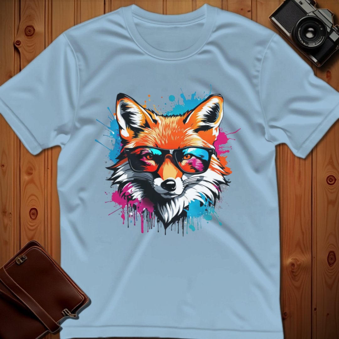 Fox Tee – Graffiti – Bold Vibrant Graphic | for Animal Lovers