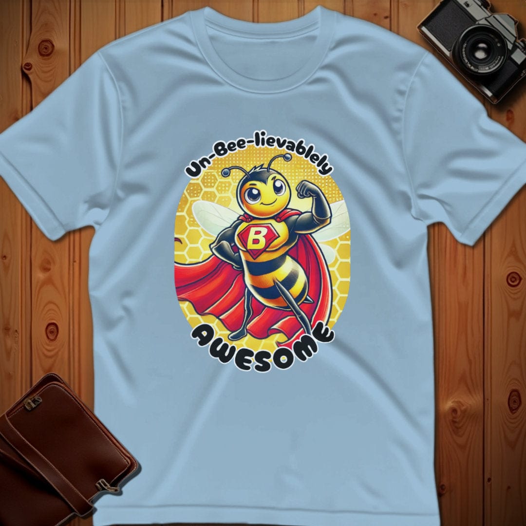 Bee Tee – Un-Bee-lievabely Awesome– Bold Vibrant Art