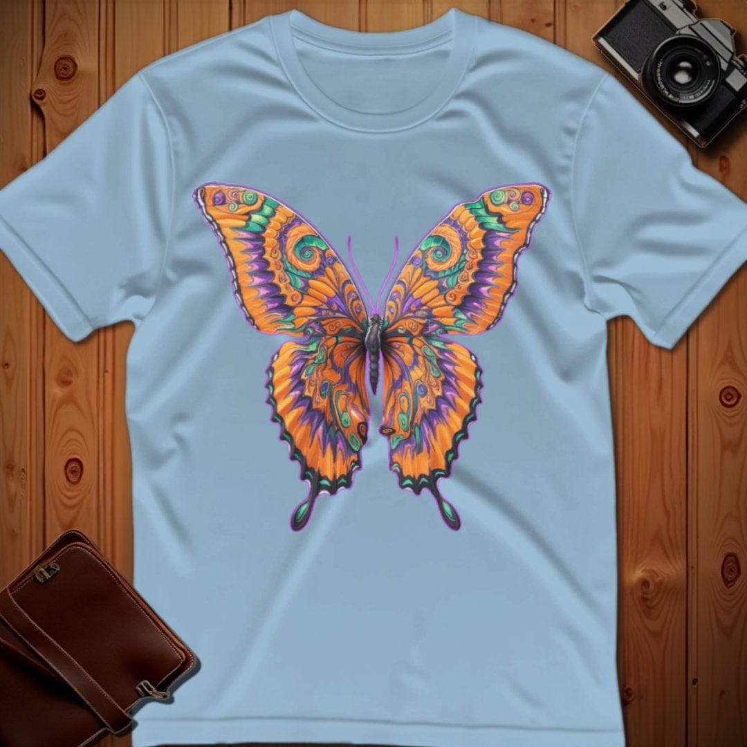 Butterfly Tee – Bright – Bold Vibrant Art