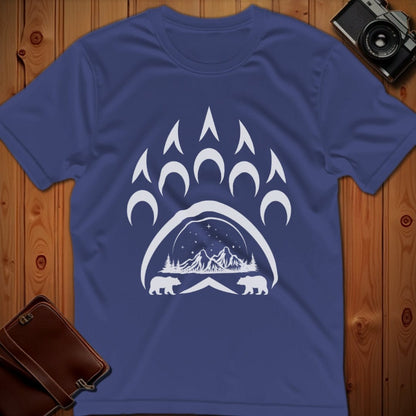 Bear Tee – Paw – Bold Vibrant Art
