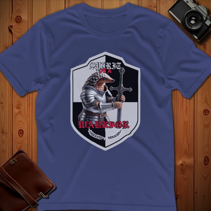 Pangolin Tee – Knight Spirit of a Warrior  – Bold Vibrant Art