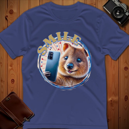 Quokka Tee – Smile – Bold Vibrant Art | Weekend Casual Wear