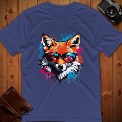 Fox Tee – Graffiti – Bold Vibrant Graphic | for Animal Lovers