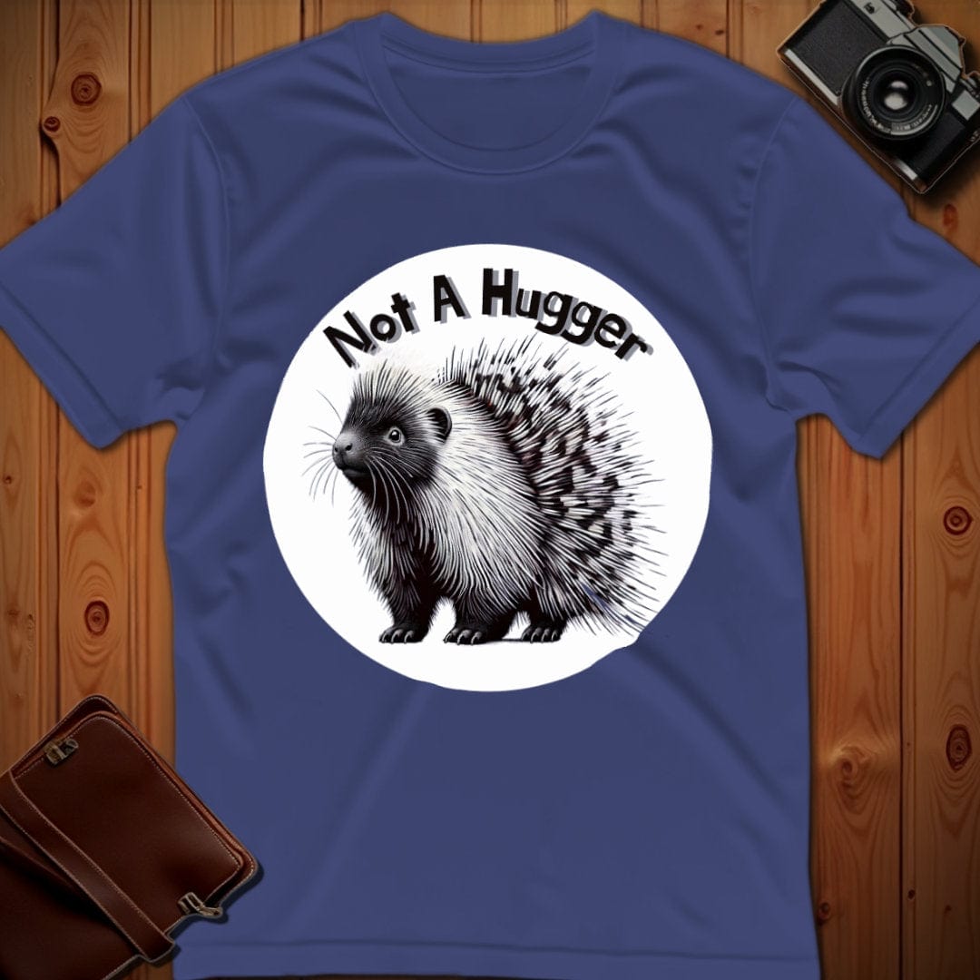 Porcupine Tee – Not A Hugger – Bold Vibrant Art