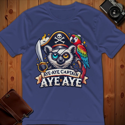 Aye Aye Tee – Aye Aye Captain – Bold Vibrant Art