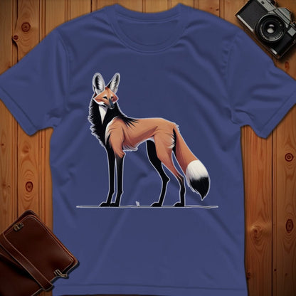 Manes Wolf T-Shirt – Manes Wolf – Bold Vibrant Graphic | Lazy Day Outfit