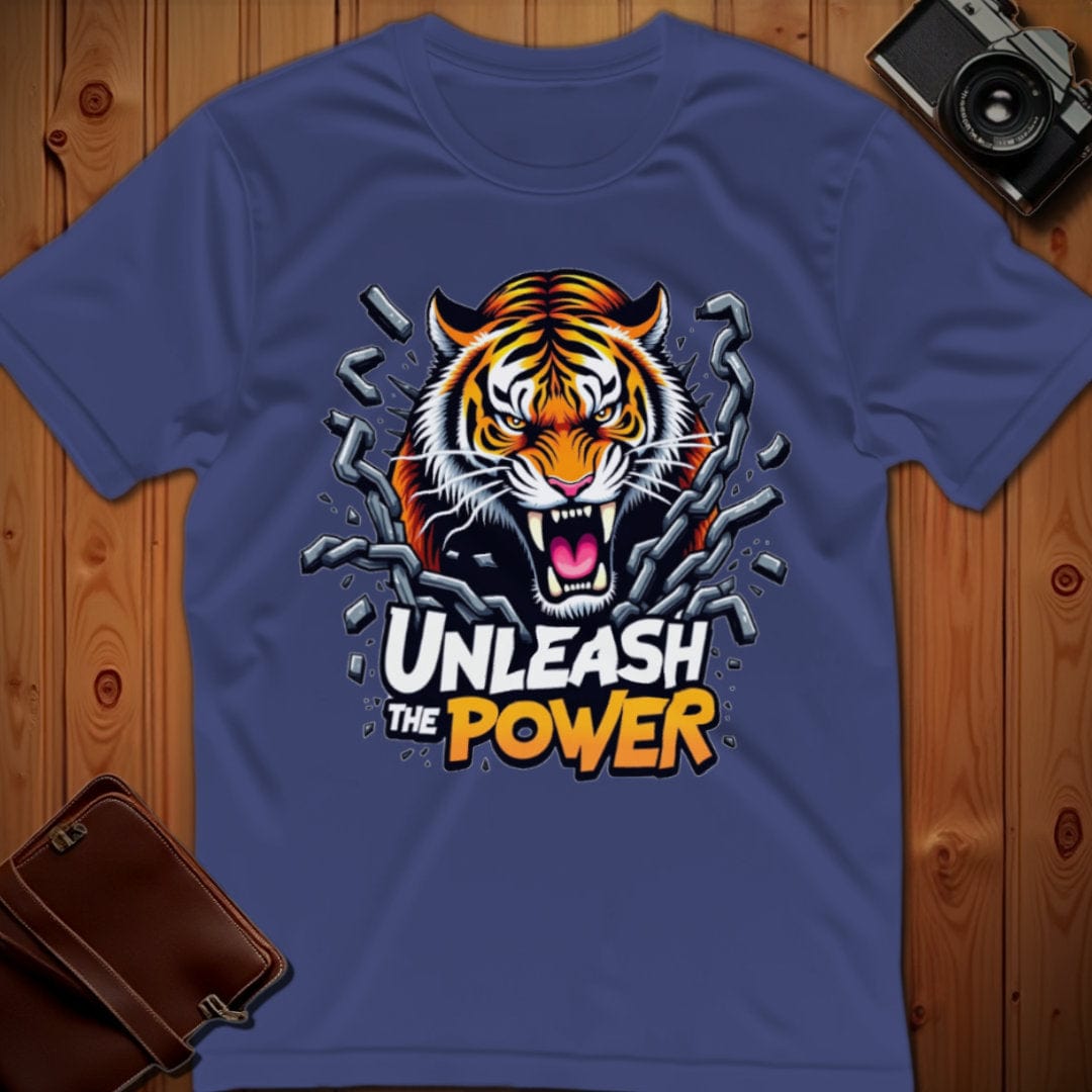 Tiger Tee – Unleash the Power – Bold Vibrant Art