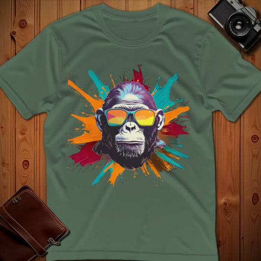 Gorilla Tee – Graffiti – Bold Vibrant Art | Outdoor Adventure
