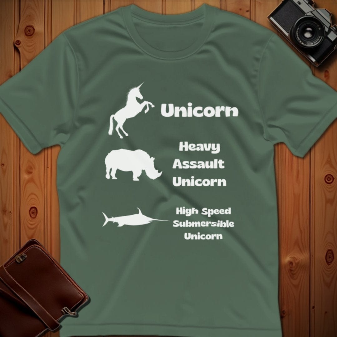 Unicorn Tee – Unicorn Variation – Bold Vibrant Art | for Animal Lovers
