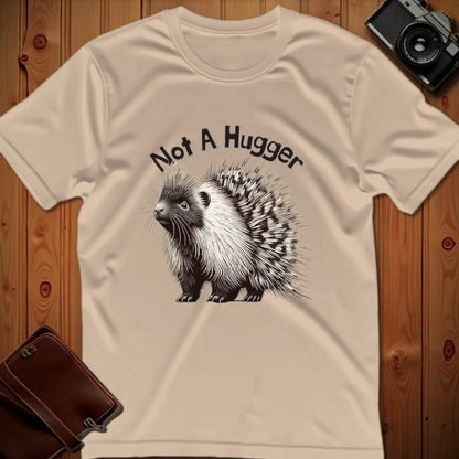 Porcupine Tee – Not A Hugger – Bold Vibrant Art